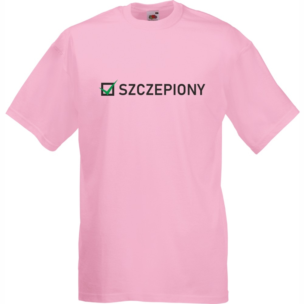 

Koszulka szczepiony szczepienia zabawny nadruk XL