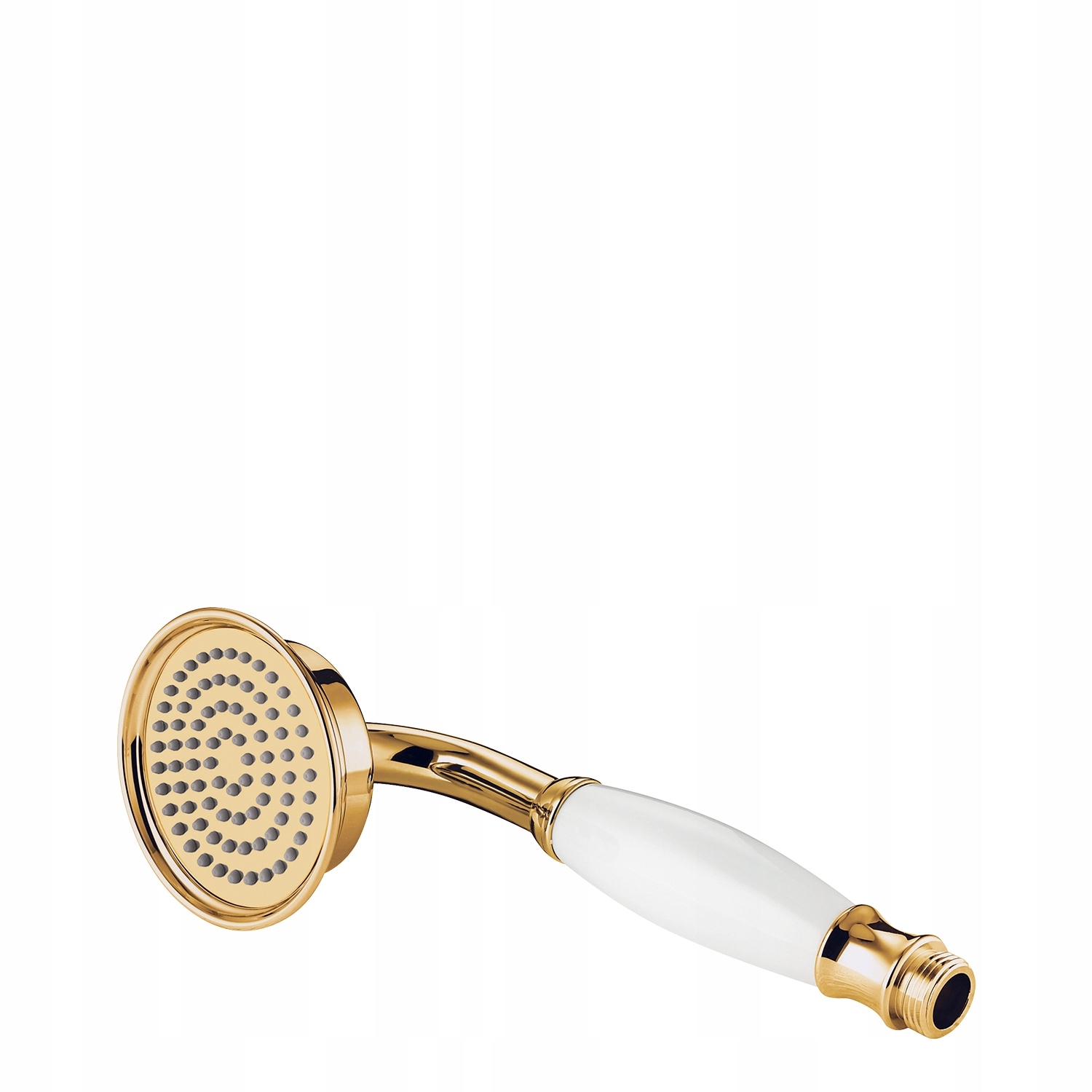 Slúchadlová Sprchová Rukoväť Zlatá Retro Mosadz