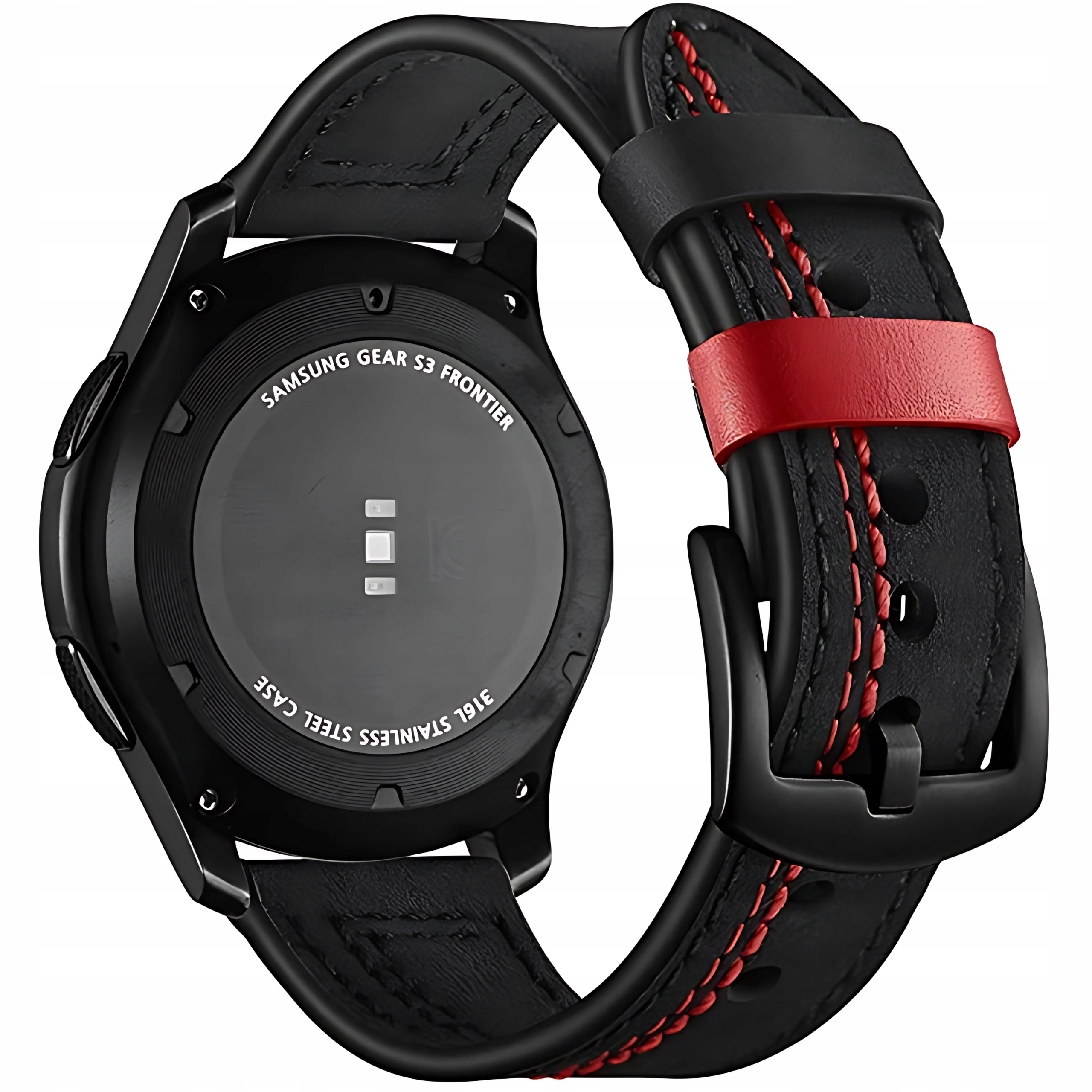 PASEK SKÓRZANY DO HUAWEI WATCH GT 2 2e 3 4 5 GT2 GT3 GT4 GT5 PRO 46MM 48MM Kolor wielokolorowy