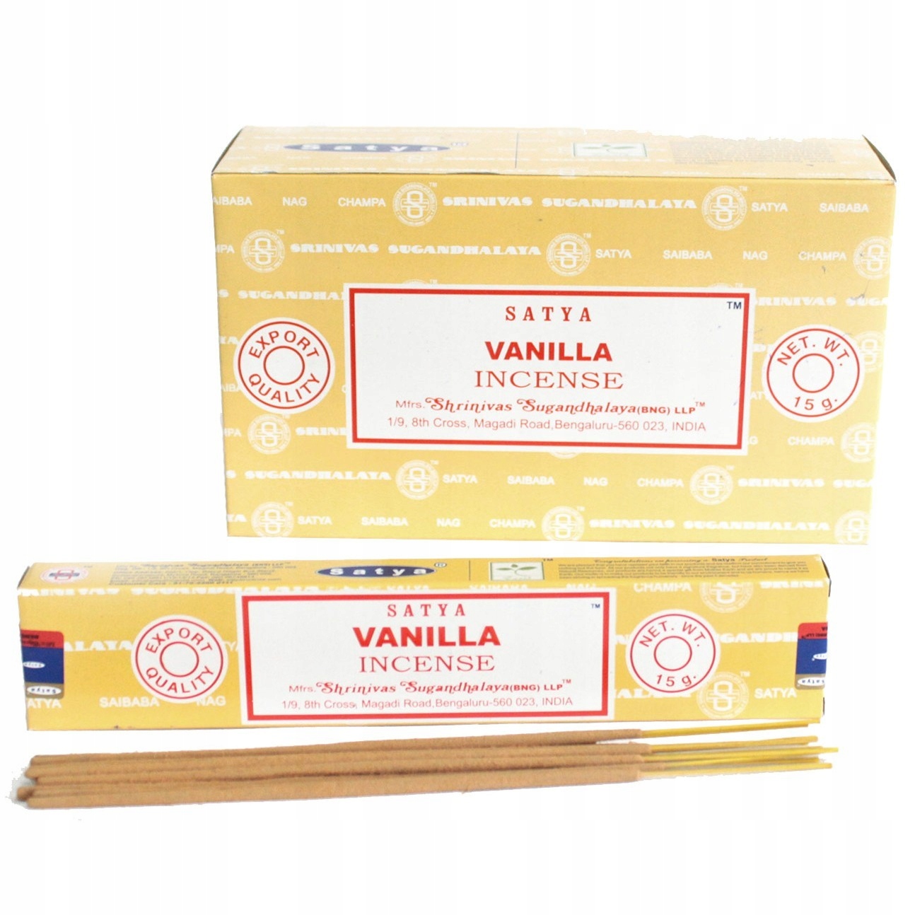 

Kadzidełka Satya Sweet Vanilla