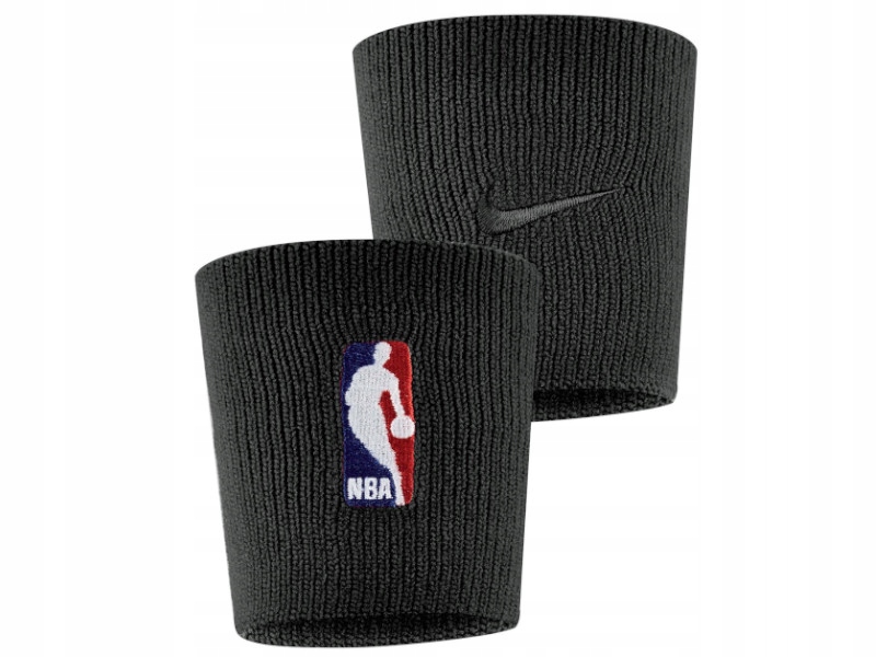 Opaski Frotki napotnik na ręke Nike Nba Black 2szt