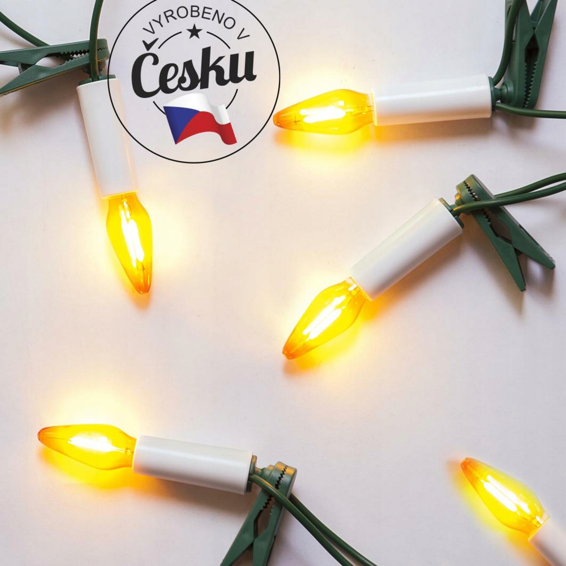 Exihand Súprava Felicia Led Filament žltá SV-16, 16 žiaroviek Filament 14V/