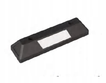 Separator parkingowy czarny 550x152x102 mm