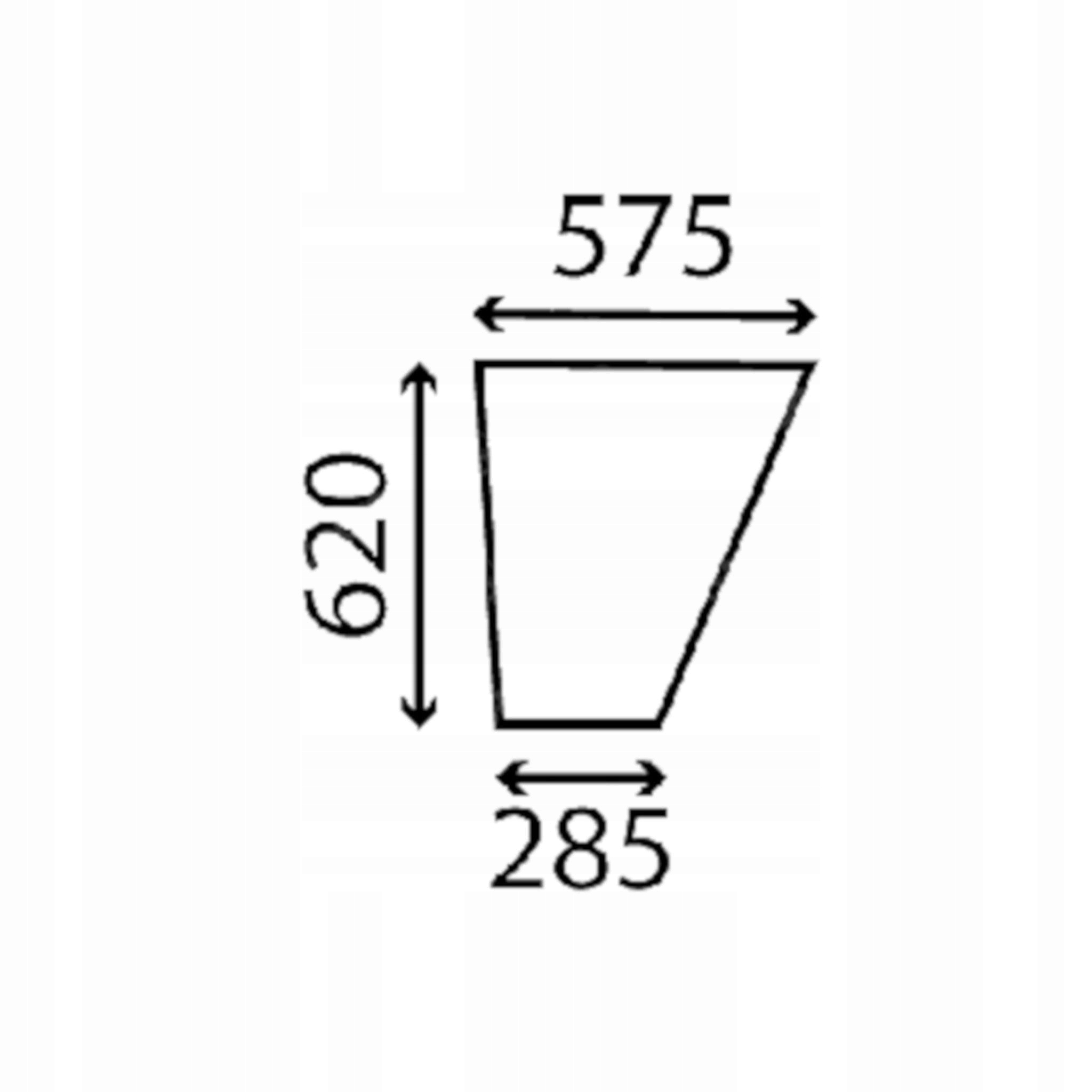 sklo spodní dveře 1897861M1 (3590)