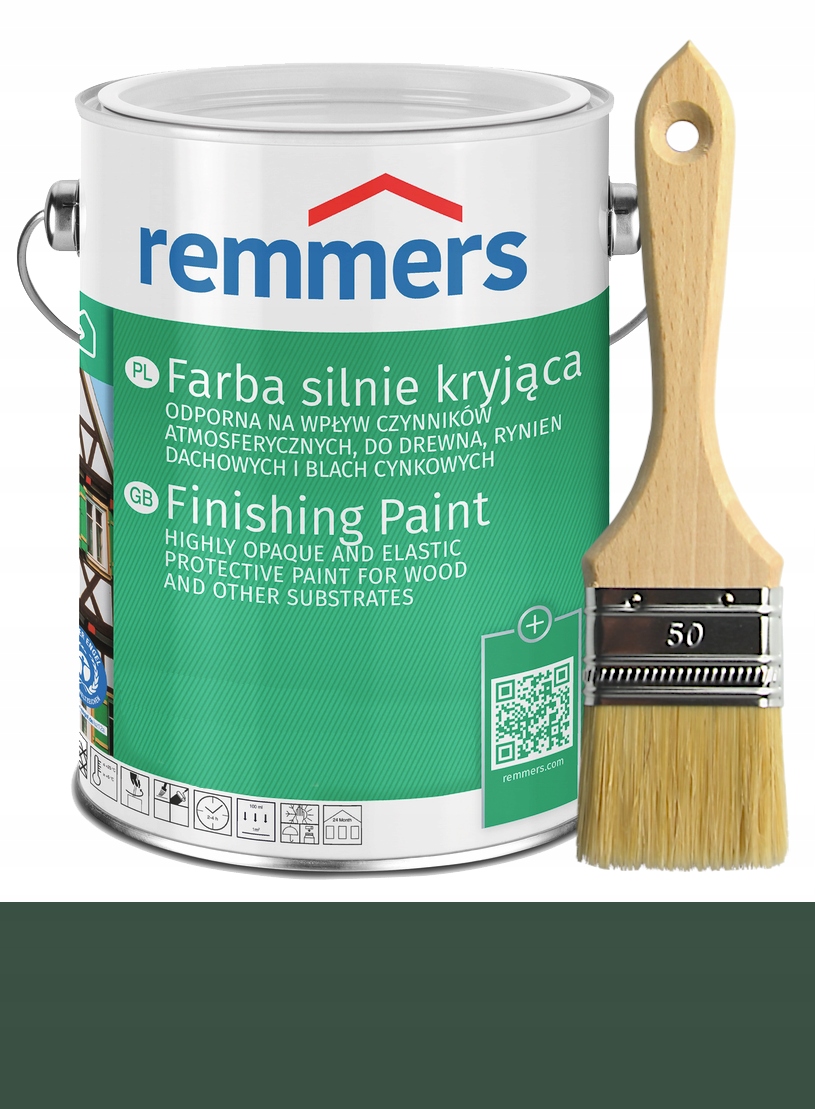 Remmers Deckfarbe barva 5L Zeleň lahvová