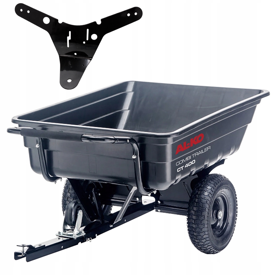 Przyczepka ogrodowa do traktora Combi Trailer Ct 400 Alko 113870 polimerowa