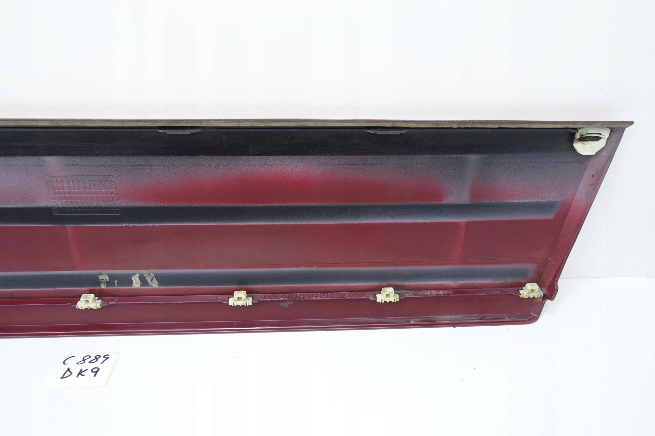 moulding door left front MERCEDES 190 W201