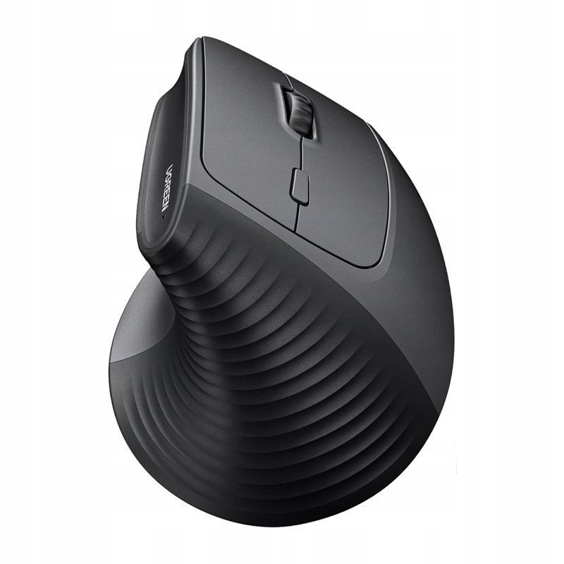 Mysz pionowa bezprzewodowa Ugreen M571 2.4G (czarna)