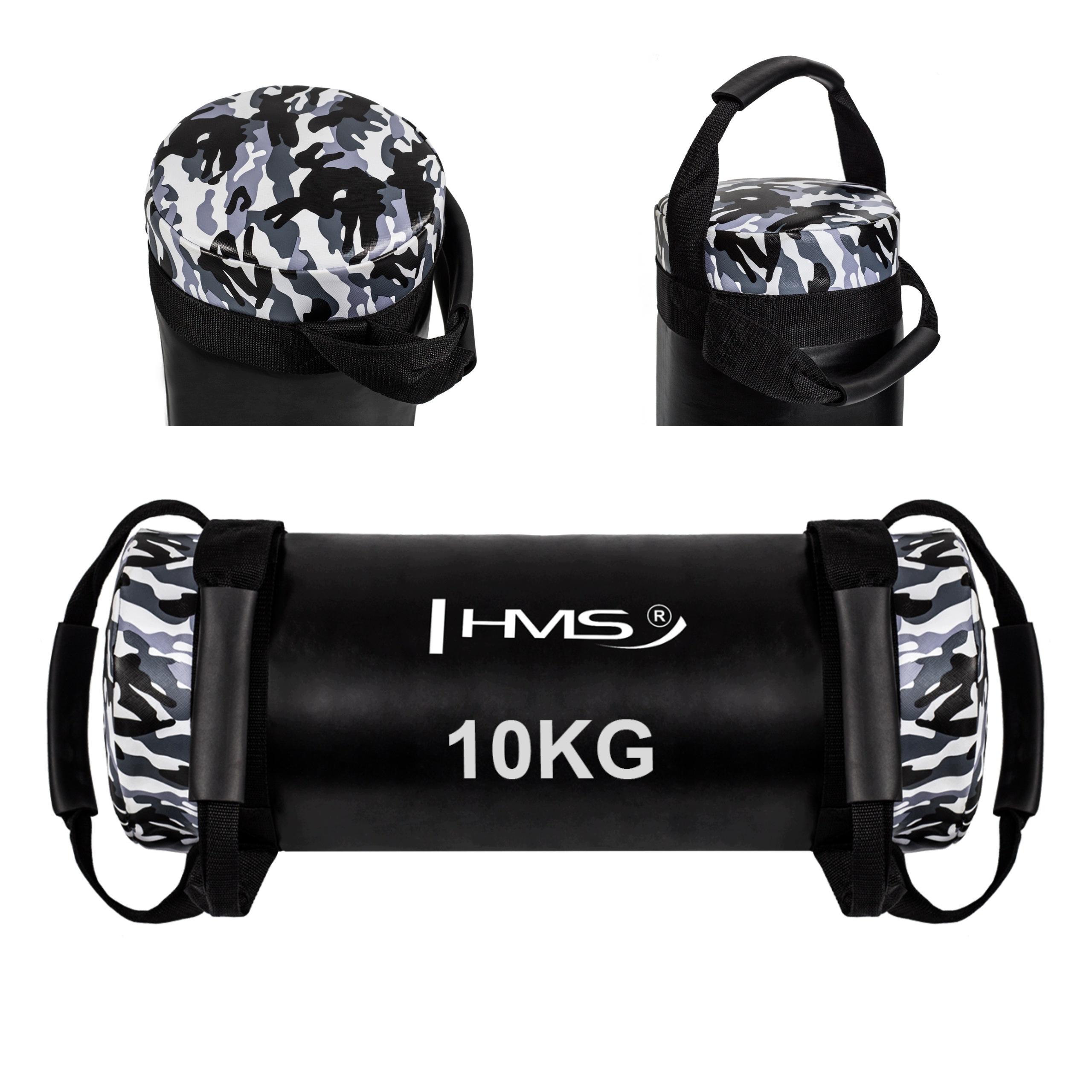 Boxovací pytel kožený powerbag s pískem 10 kg Hms
