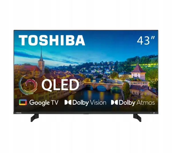 2x Telewizor Qled Toshiba 43QG5E63DG 43" Qled 4K Google Tv Hdmi 2.1 Dolby