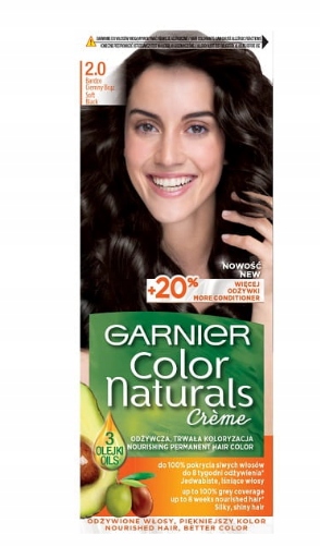 

Garnier Color Naturals Creme Farba 2.0 Soft Black