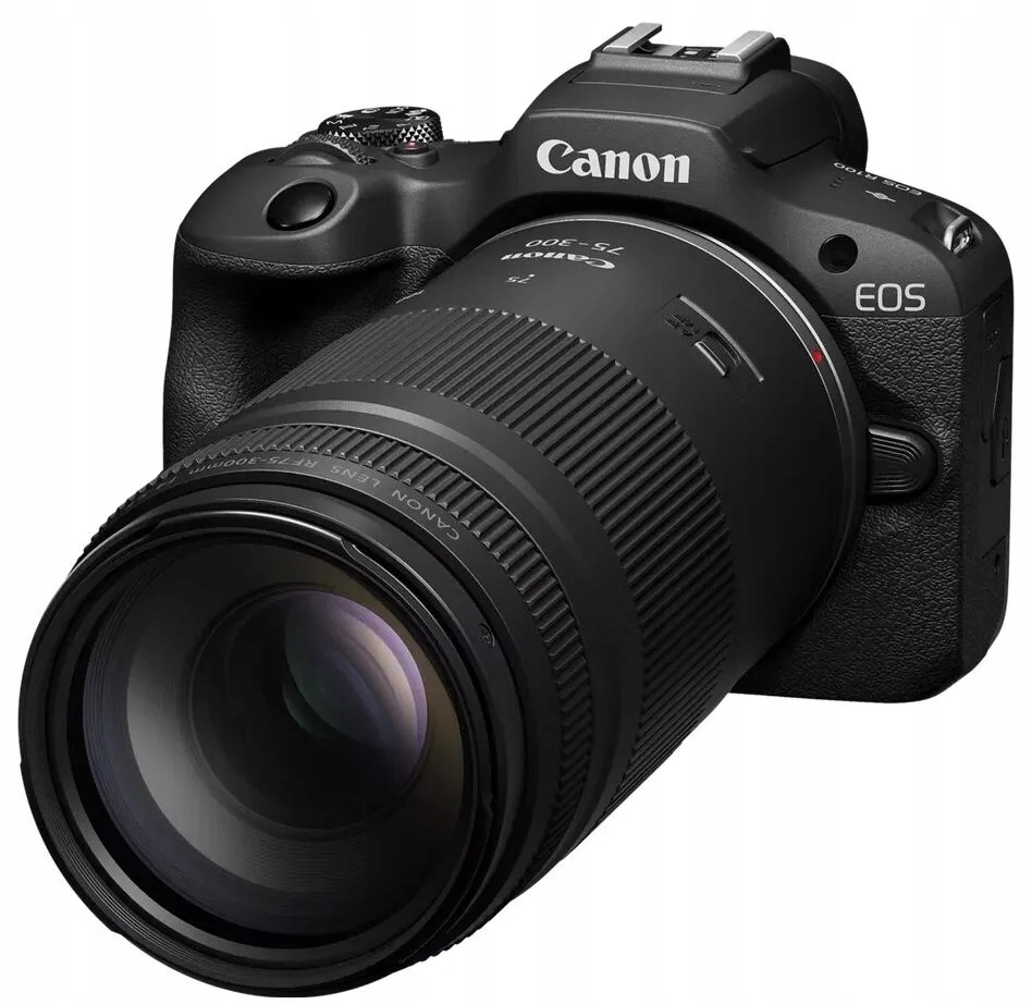 Aparat Canon Eos R100 obiektyw Rf-s 18-45mm Rf 75-300mm