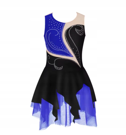 Strój Sukienka Body Sukienka Tutu Akrobatyka Balet 152 158 Nr 2255