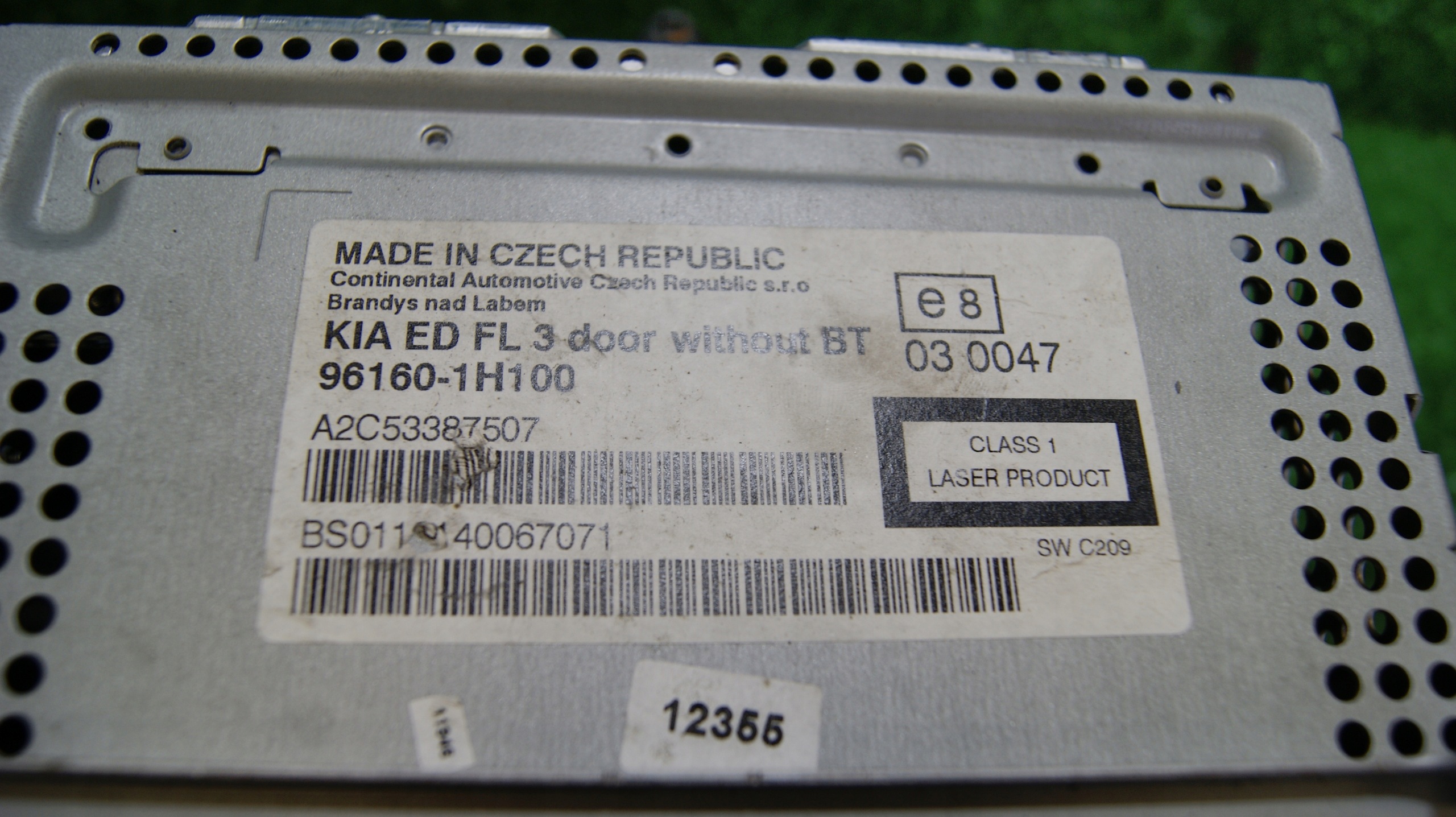 RADIO industrial CD KIA CEED 96160-1H100
