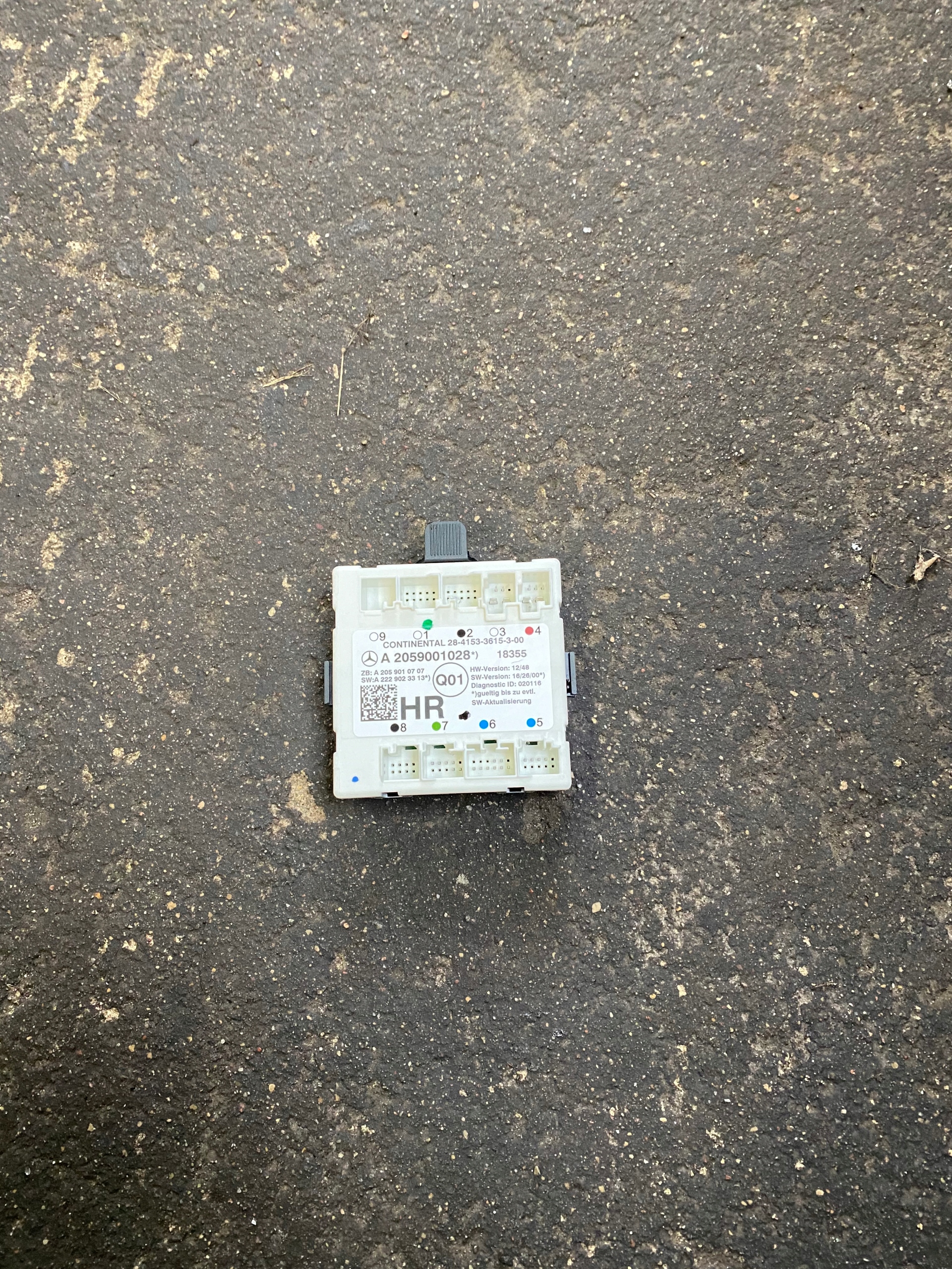 MERCEDES GLC 253 МОДУЛЬ УПРАВЛЕНИЯ ДВЕРЬЮ 2059001028