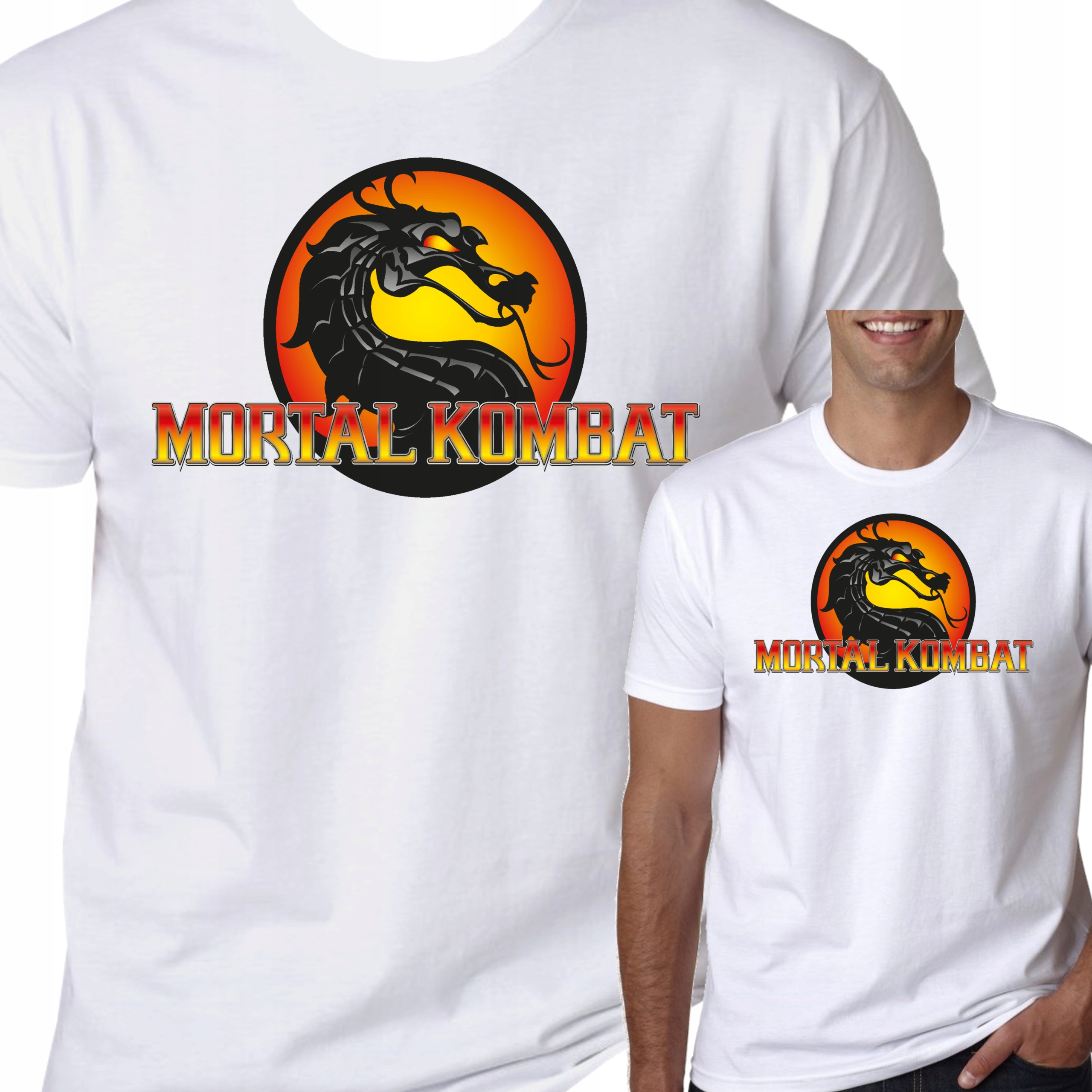 

T-Shirt Koszulka Mortal Kombat Gra L 1194