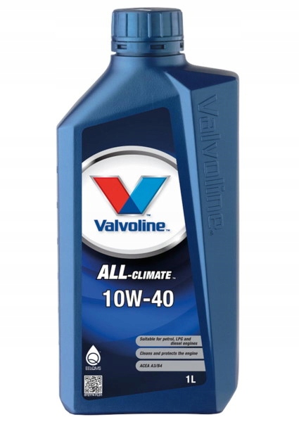 

Valvoline All Climate 10W40 Acea A3/B4 1L