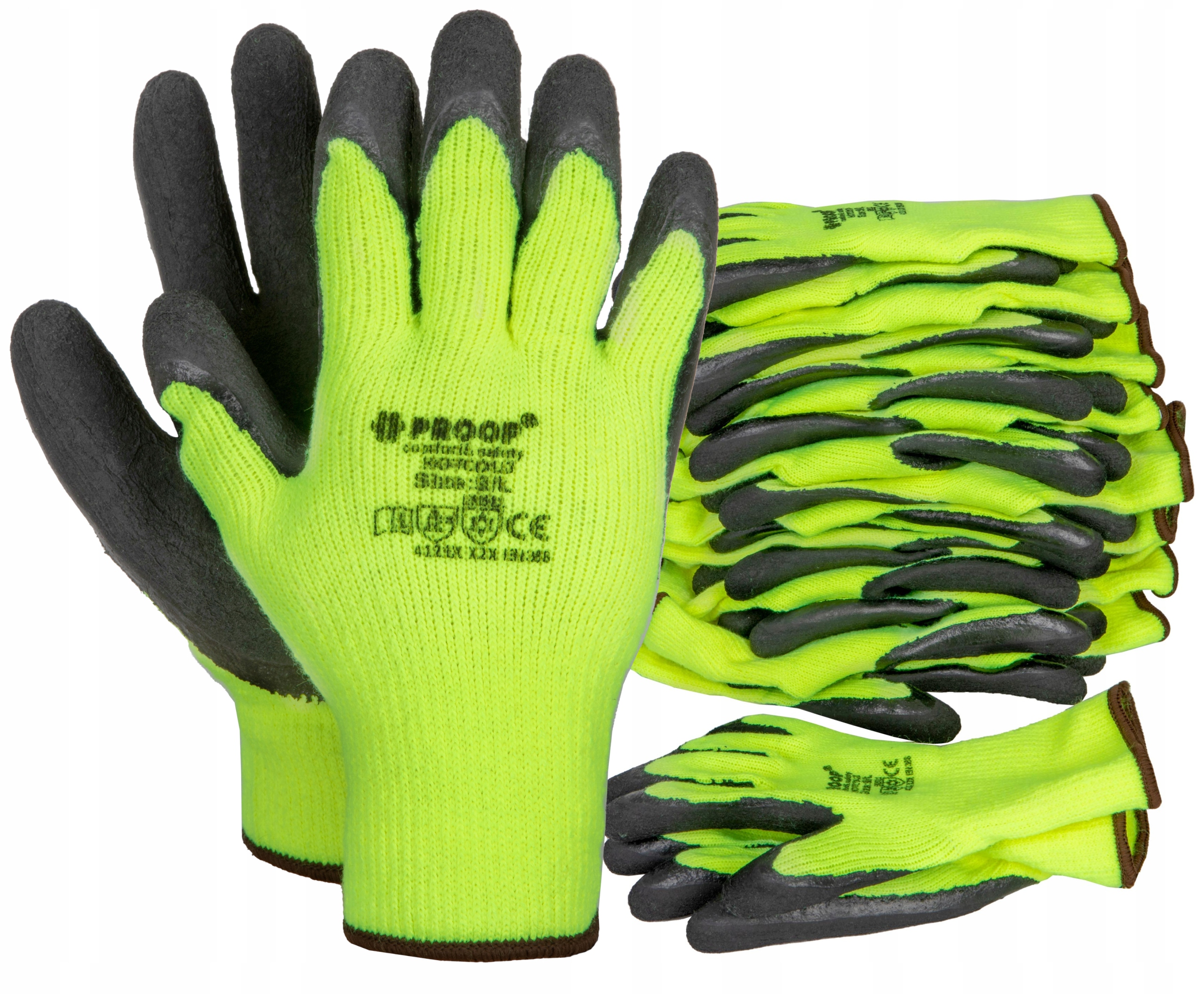 Pracovní Rukavice Pracovní Rukavice Proof Hotcold Do Chladírny Mrazivé Latex Vel. 10 12par