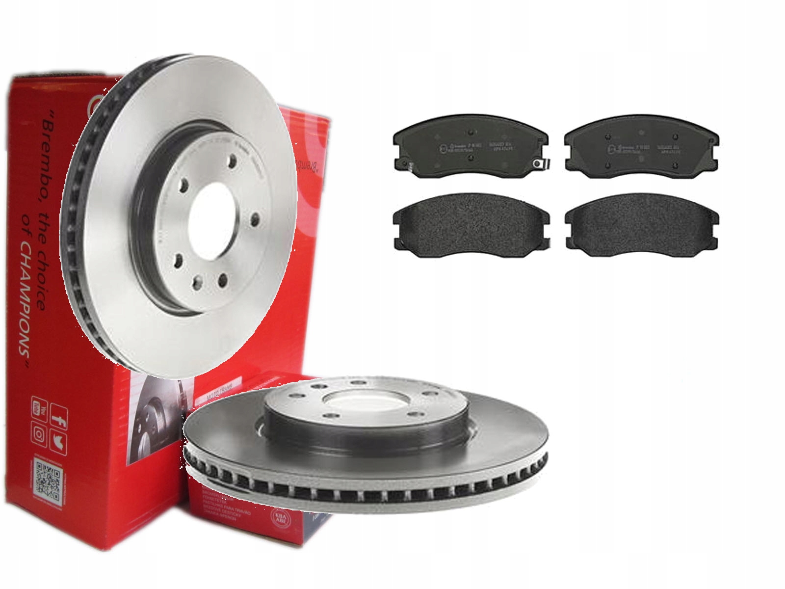 ДИСКИ КОЛОДКИ BREMBO ПЕРЕДНИЕ CHEVROLET CAPTIVA 295MM