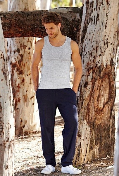 FRUIT OF THE LOOM SPODNIE DRESOWE ŚCIĄGACZ Black L Płeć mężczyzna