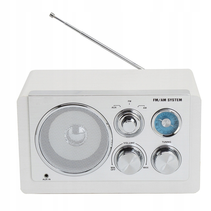 Radio Am/fm Denver TR-63B białe