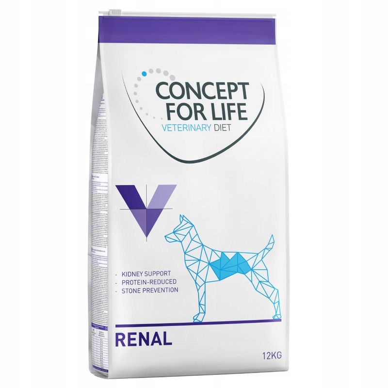 Levně Suché krmivo pro psy Concept for Life Veterinary Diet Renal 12 kg