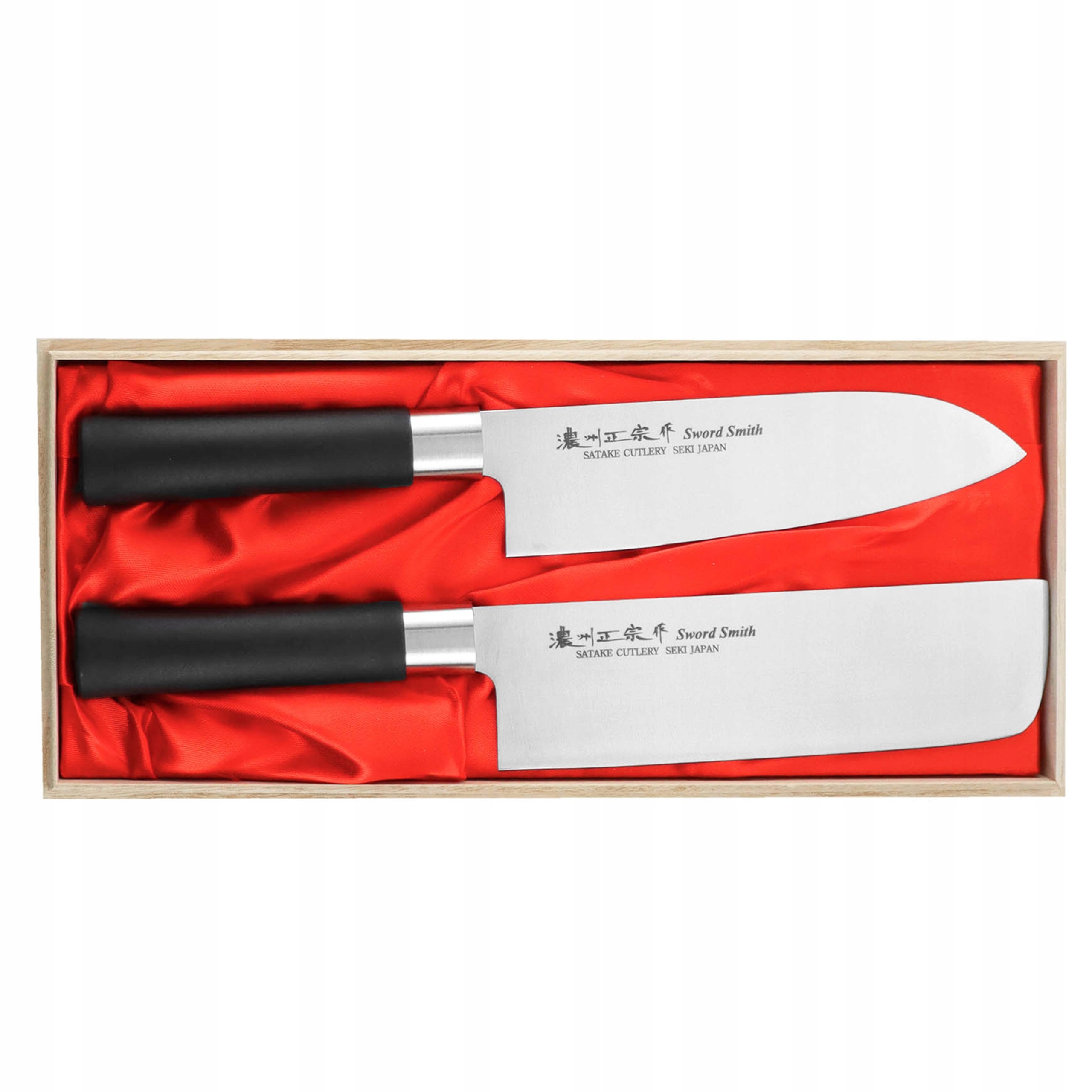 

Satake Saku Pp Zestaw Nóż Santoku Nakiri