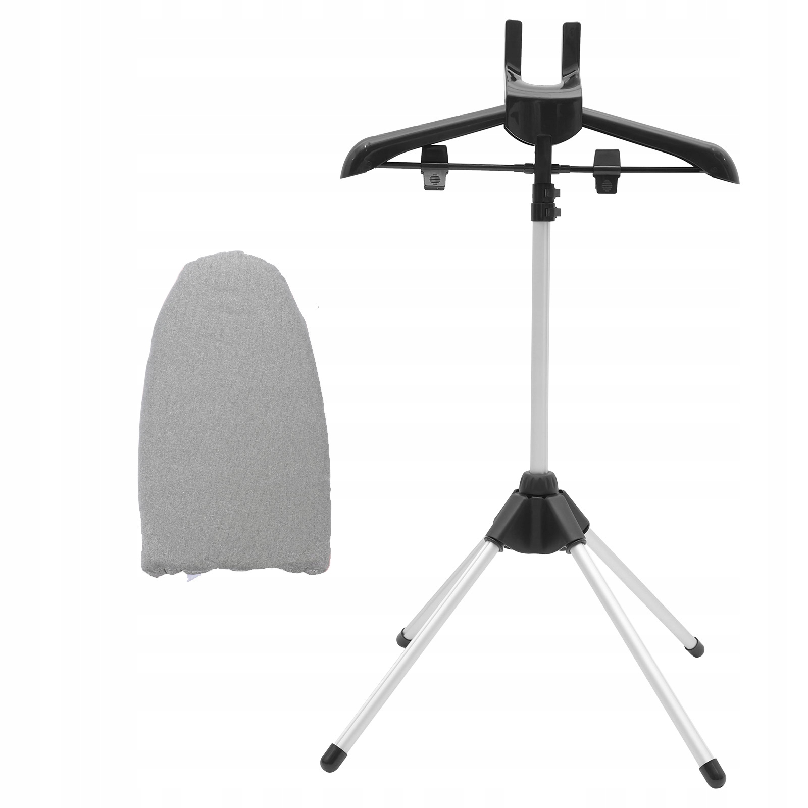 Levně 1 sada Sada napařovače oděvů s nastavitelným stojanem na sušení a