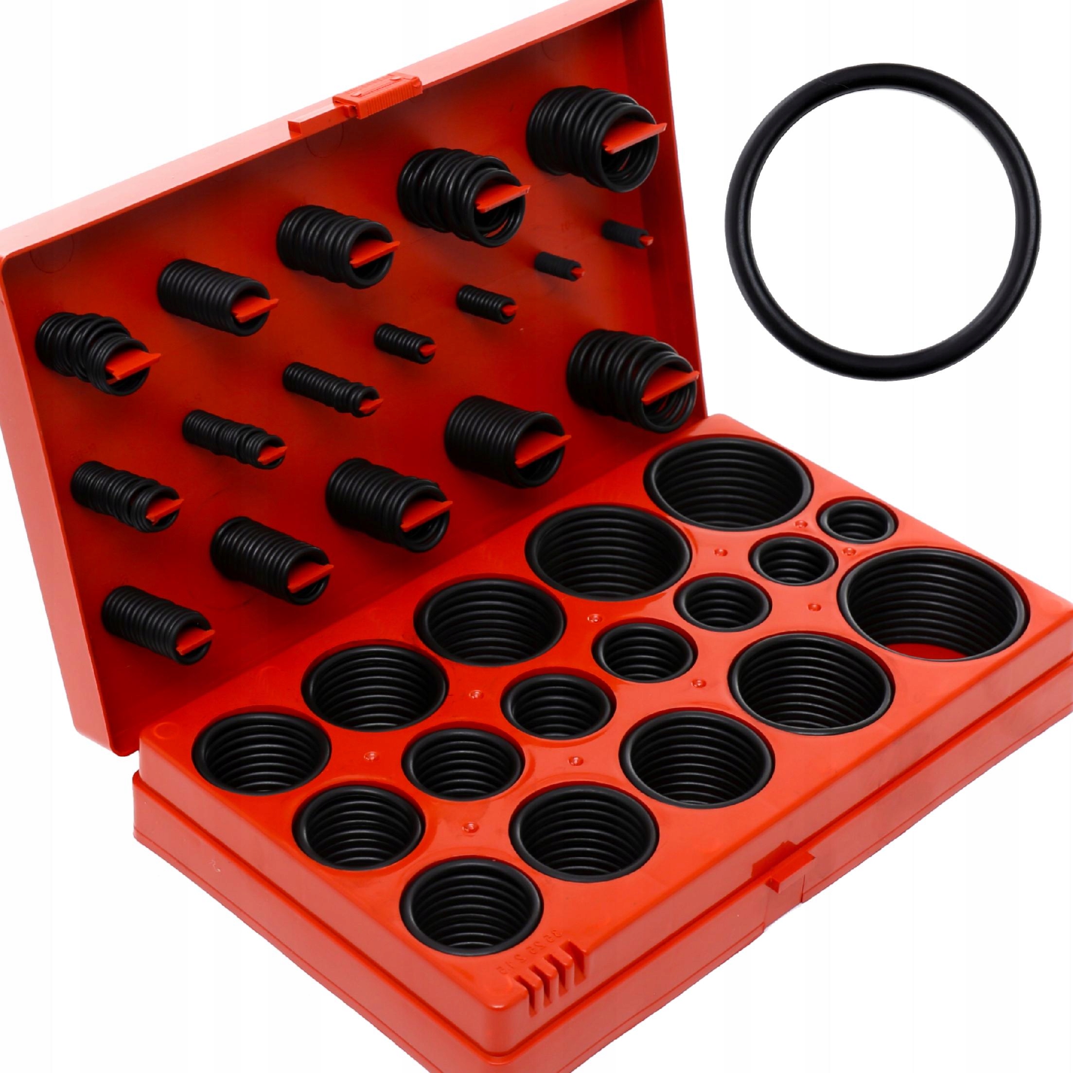 Zestaw uszczelek ORINGI OLEJOODPORNE metryczne 419 SZT KD10504