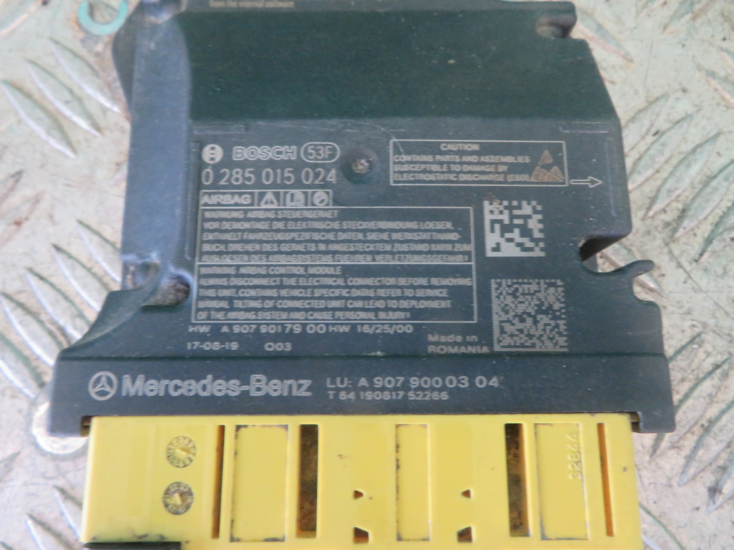 modulo airbag airbag MERCEDES SPRINTER 21R 0285015024