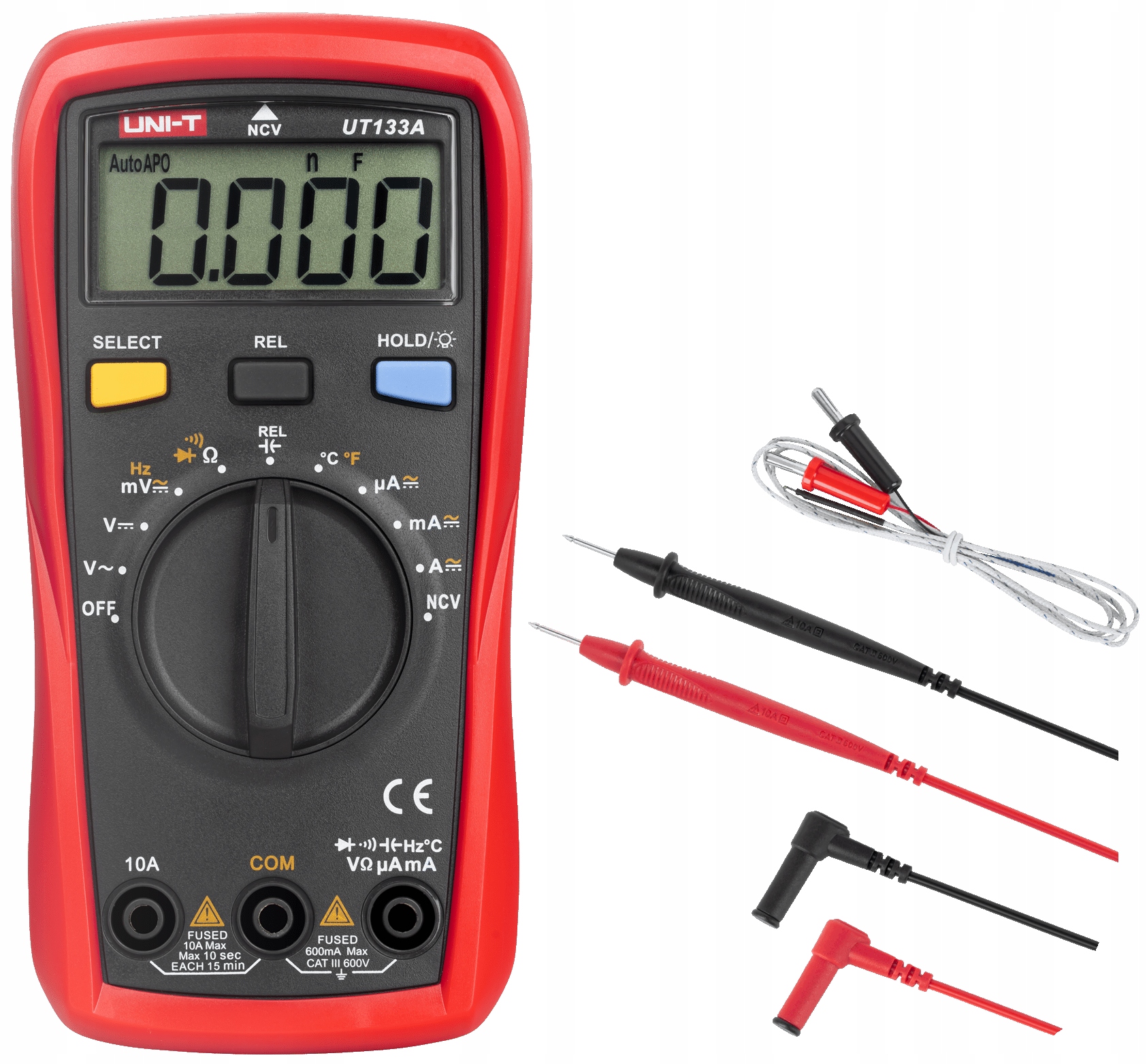 

Miernik prądu Multimetr Uni-t UT133A duży LCD