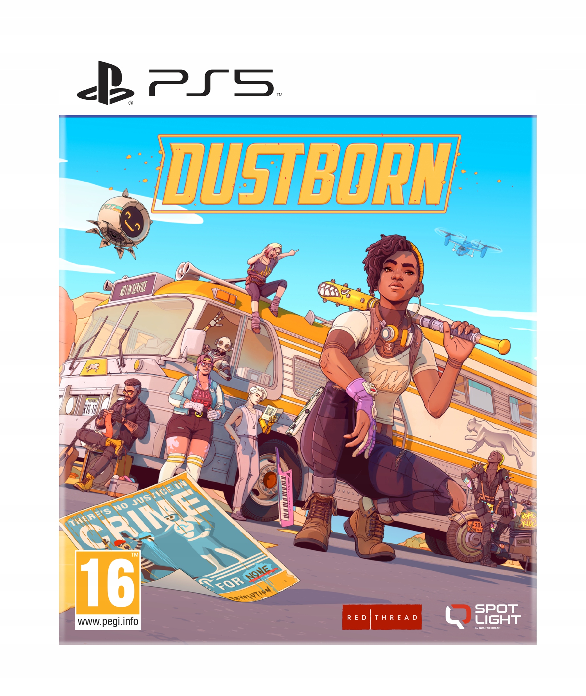 Dustborn PS5 trzecioosobowa gra akcji, przygodowa, edycja Pl