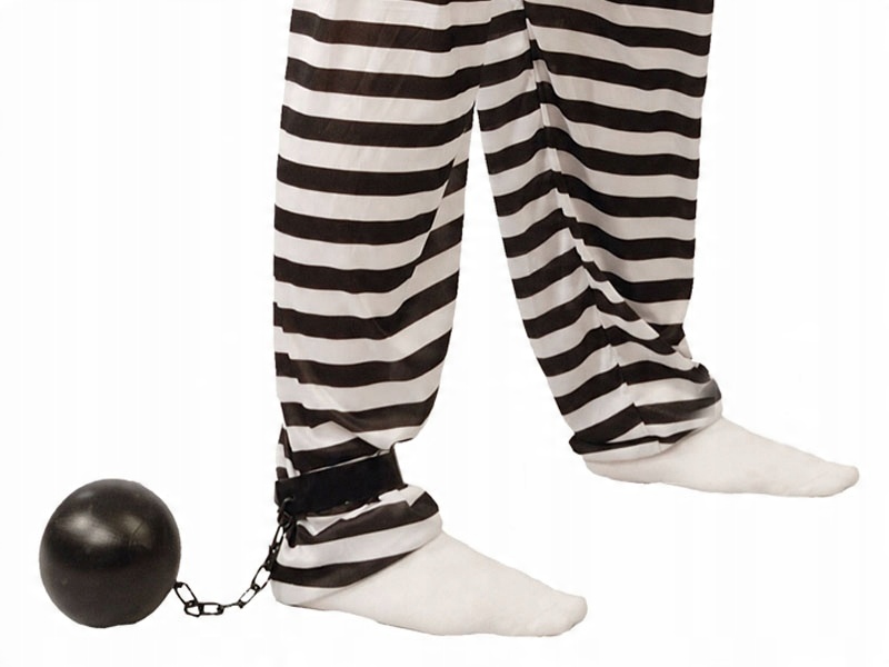 

Kula Do Nogi Dla Więźnia Halloween Czarna