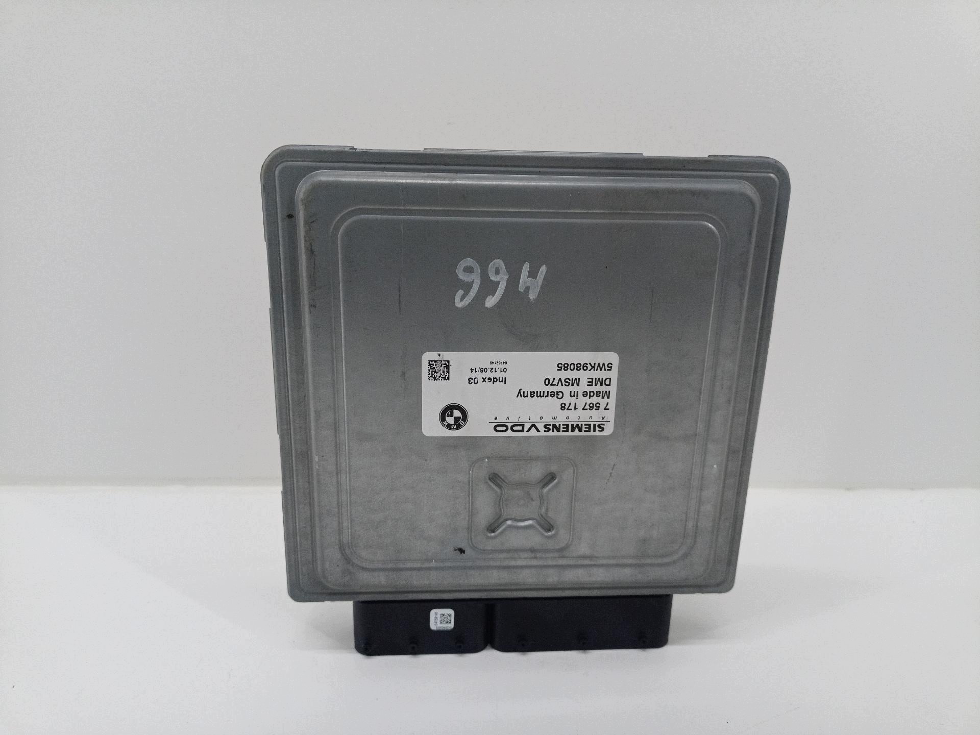 unité de commande électronique uce moteur BMW 5 E60/E61 E60 2006 7567178