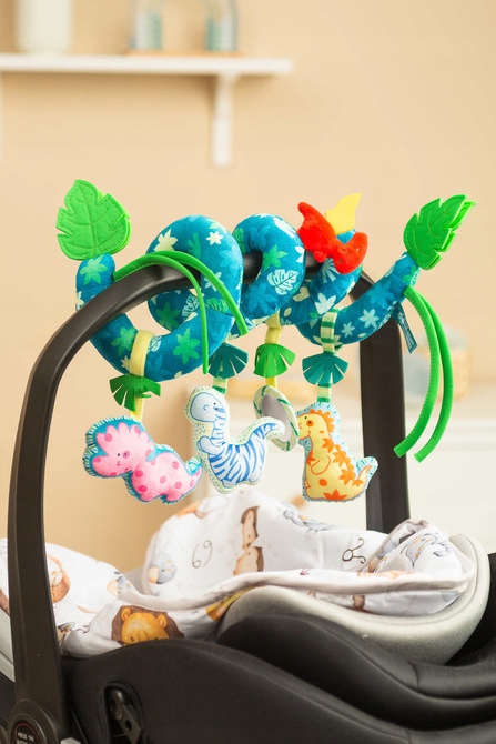 COLORFUL DINO OKTATÁSI RUGÓ Effektek nincs