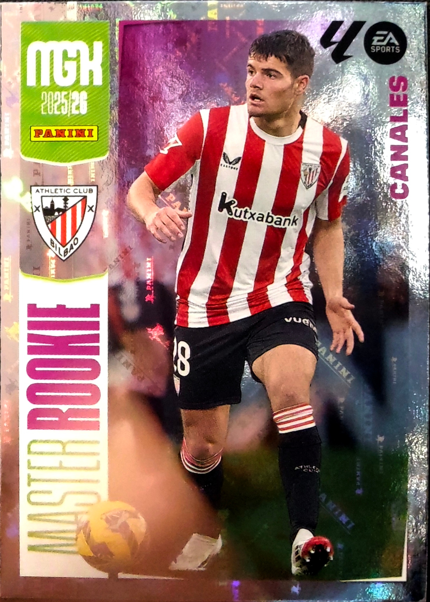 Panini Megacracks 2025-2026 Master Rookie 406 Canales Athletic Bilbao