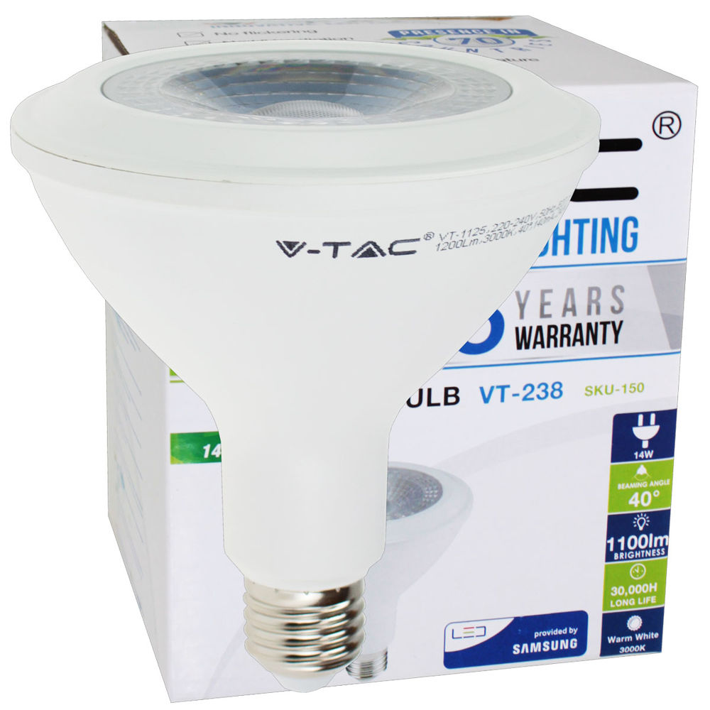 Żarówka LED PAR38 SAMSUNG 14W E27 VT-238 V-TAC