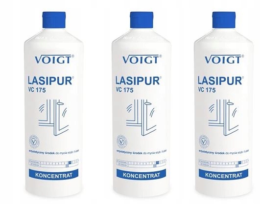 

Voigt VC 175 Lasipur płyn do szyb luster 3 x 1 l