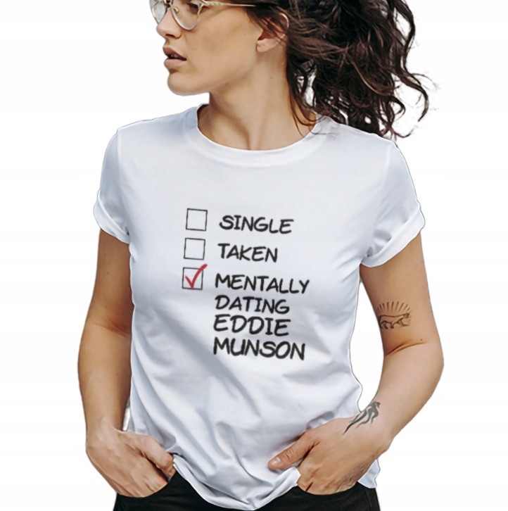 

Dating Eddie Munson Koszulka damska T-shirt M