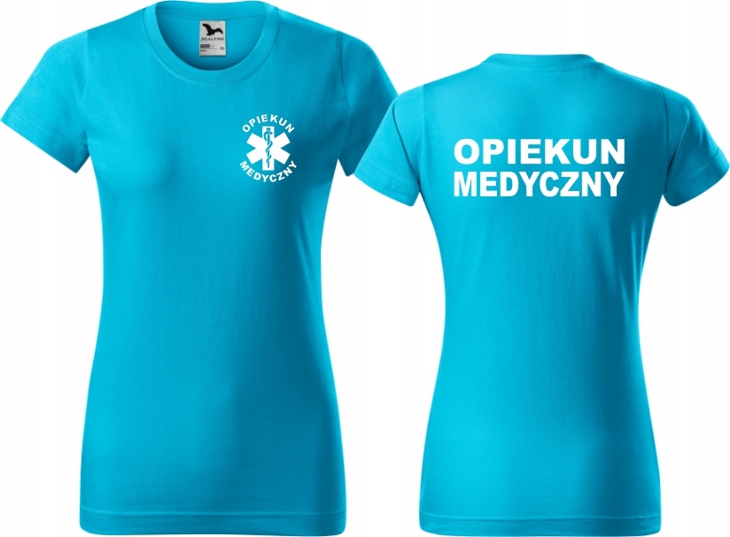 

Koszulka Medyczna Opiekun Medyczny Turkus M