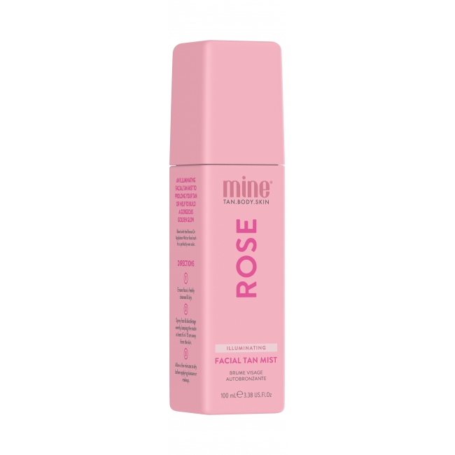 MineTan Rose Facial Tan Mist 100 ml Samoopalovací přípravek na obličej