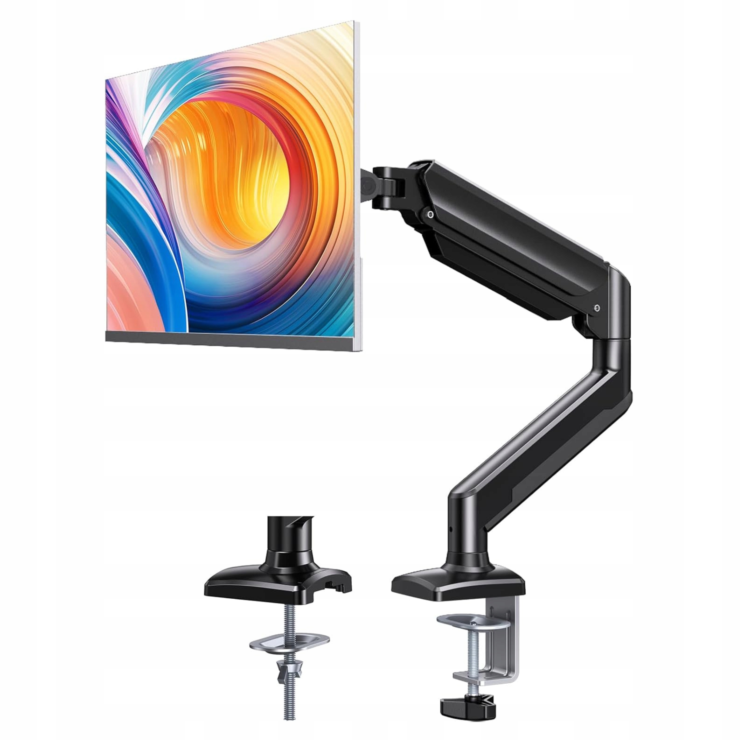 Nastavitelný držák monitoru Kancelářský plynová pružina pro obrazovky 13" do 10 kg