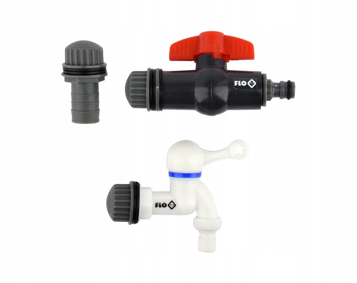 

Zestaw zaworów zbiornika na deszczówkę Flo 89081