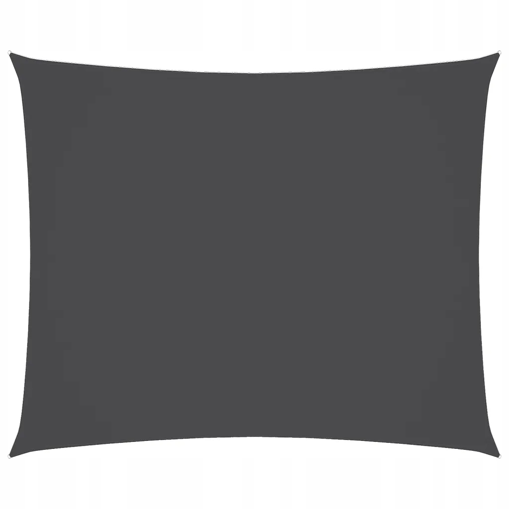 Ochranná plachta obdélníková 5 x 6 m antracitová, tkanina Oxford Pu