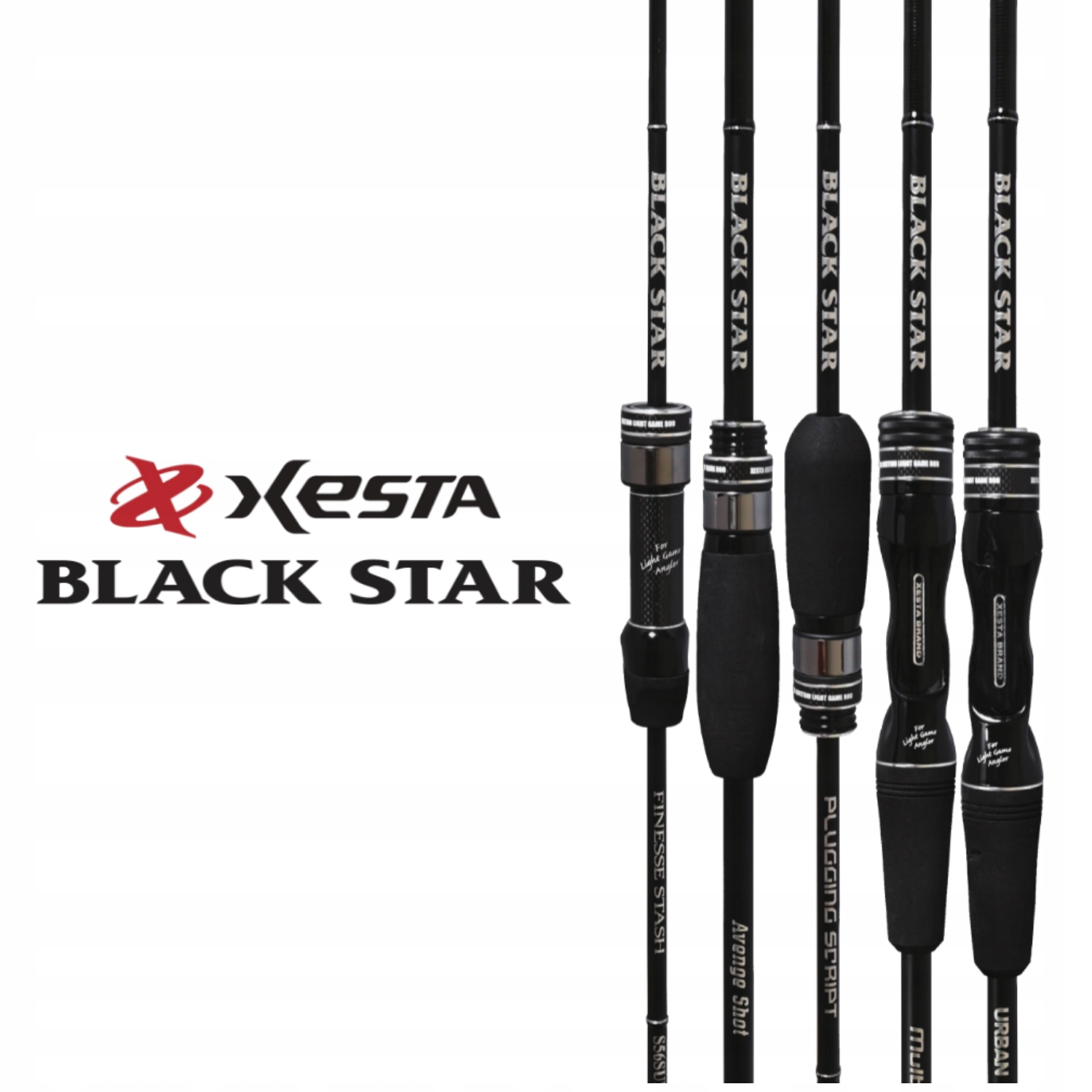 Wędka spinningowa Xesta Black Star Sharp Friction S69L-S