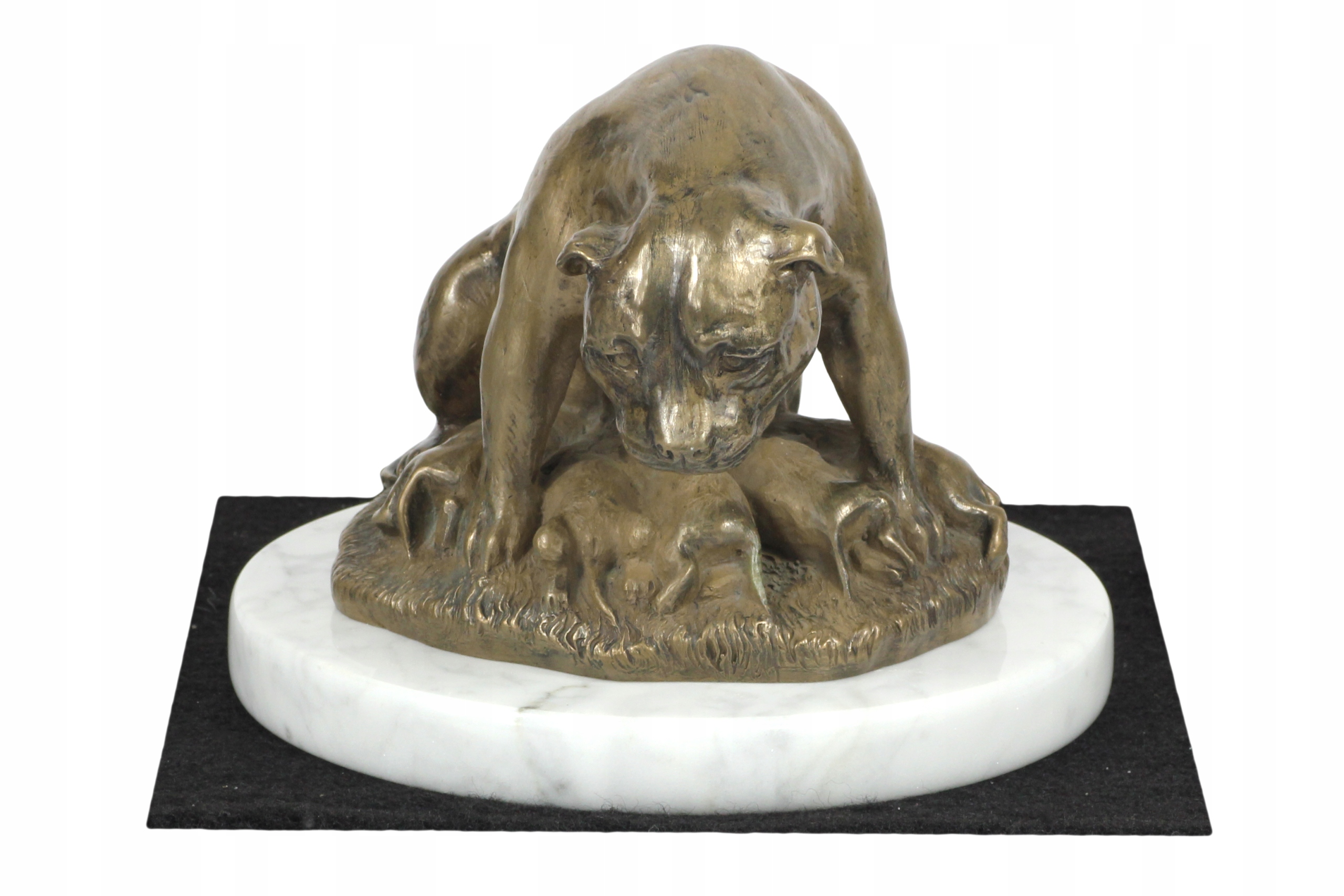 Staffordshire Bull Terrier, Staffik, Staffi II statuetka psa, figurka na