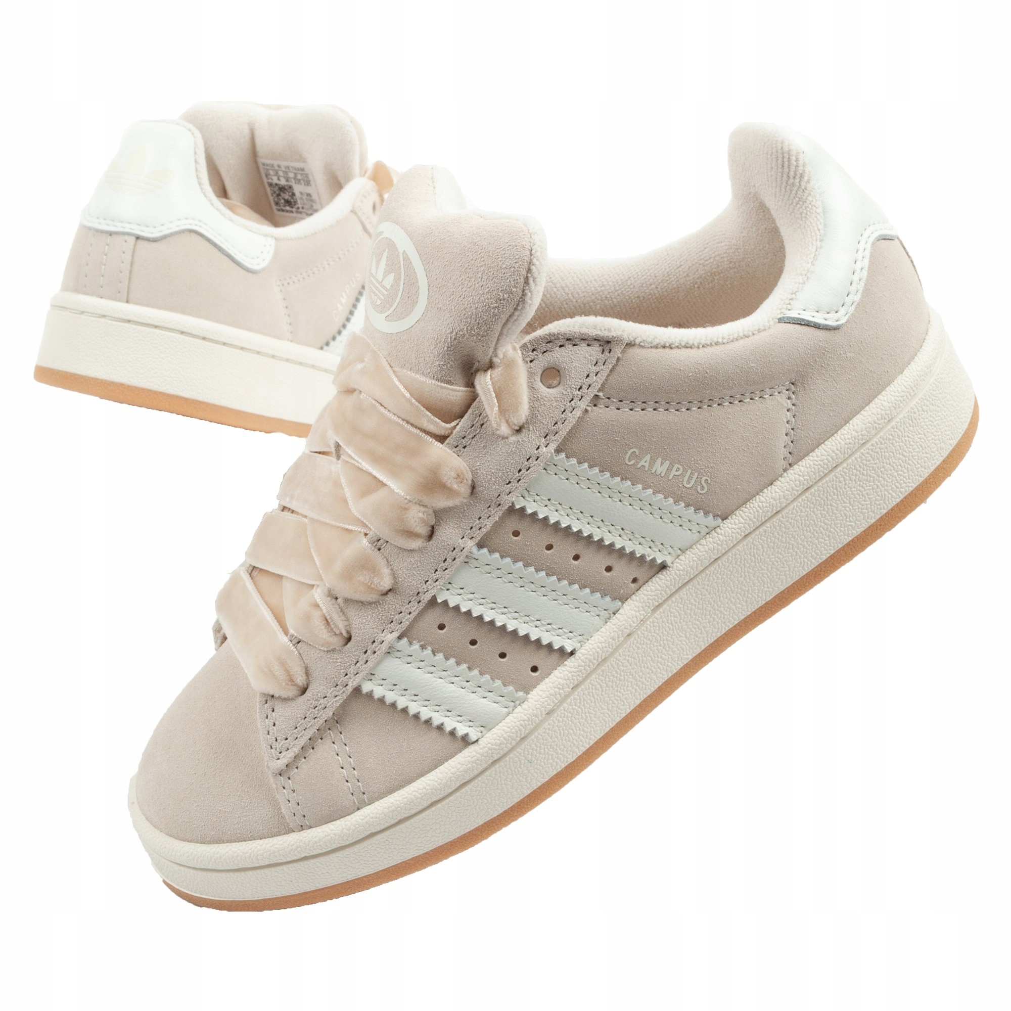 Dámské sportovní boty Adidas Campus 00s vel.40,5 kožené tenisky béžové