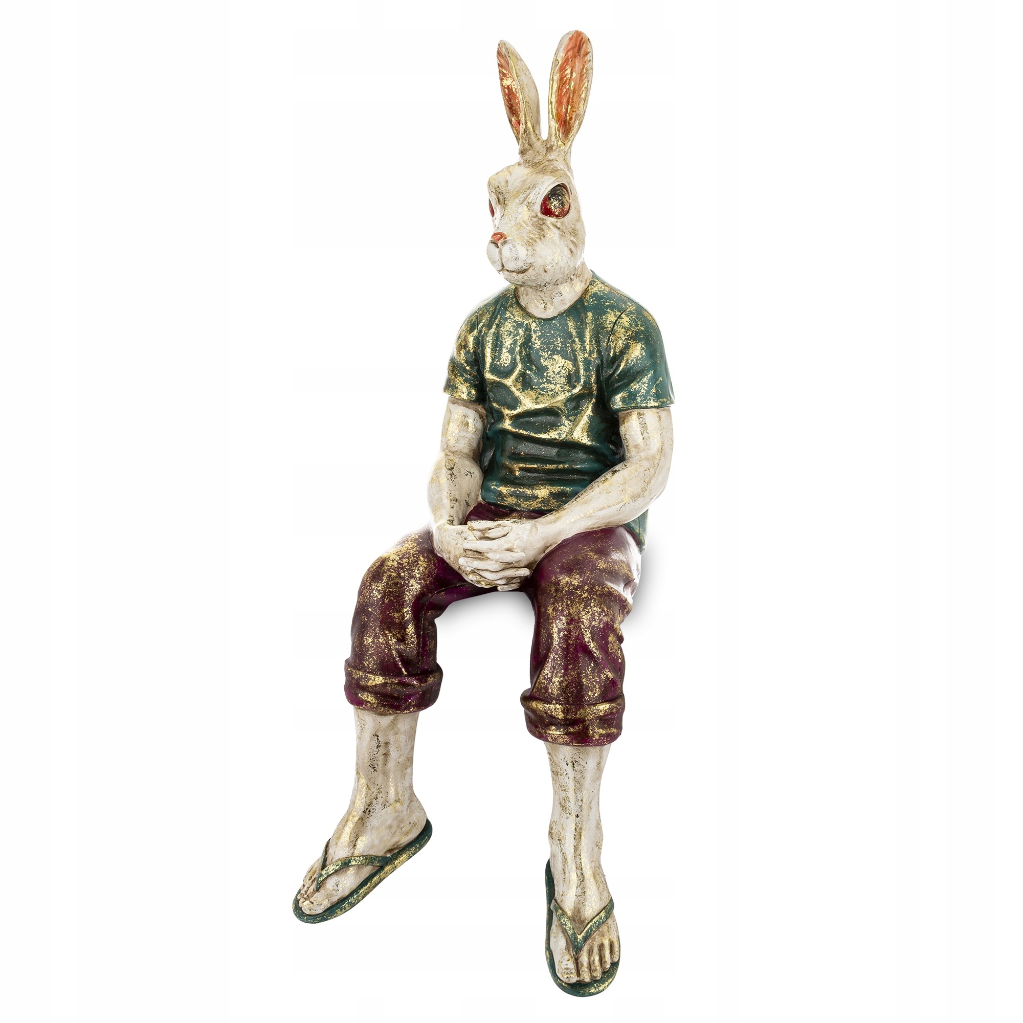Figurka Królik Siedzący Pierrot 61CM