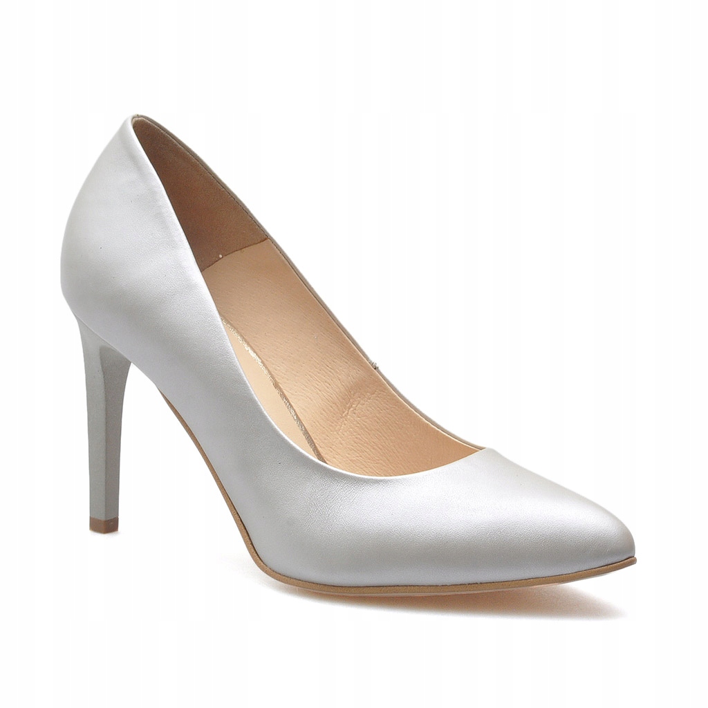 Boty na podpatku Damiss Béžová Perla