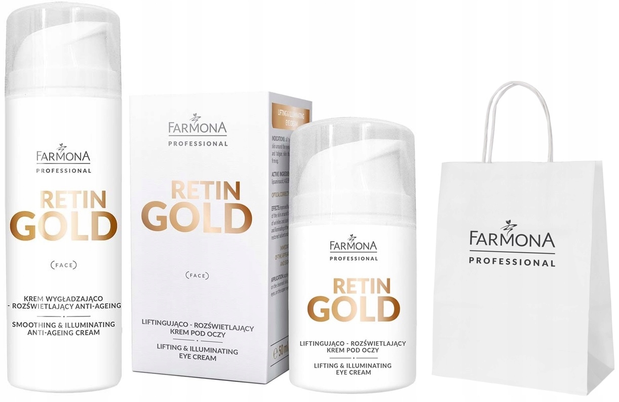 Zestaw Farmona krem 150ml+ krem pod oczy 50ml+ torebka Farmona